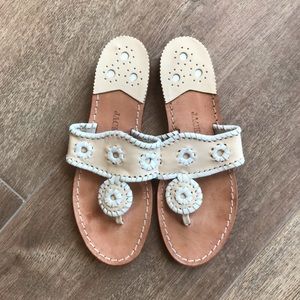 Jack rogers bone and white Clearance